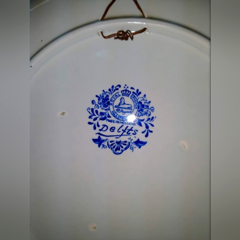 Delft Wall Plate